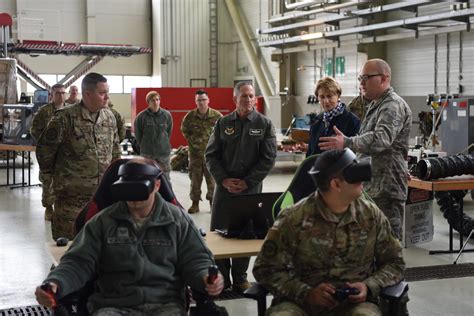 Secaf Csaf End Overseas Tour With Visit To Ramstein Ab Air Force Article Display