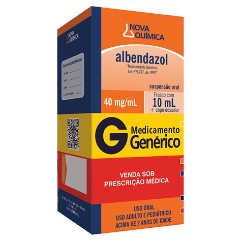 Albendazol 40mg/ml Como Tomar