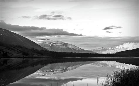 Black And White Summit Lake Alaska Photograph By Aimee L Maher Alm