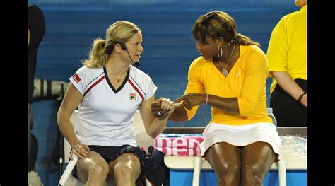 Photo Kim Clijsters Et Serena Williams Au Match De Charité En Faveur Des Victimes De Haïti à