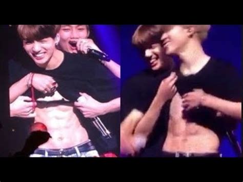 BTS Jungkook and Jimin Revelead Each Other's ABS At Recent ...