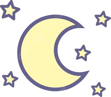 รูปภาพตัดปะดวงจันทร์เต็มไปด้วยดวงดาว Png ดวงจันทร์ ภาพตัดปะ คลิป