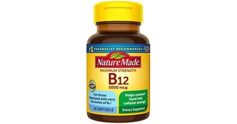 Nature Made Maximum Strength Vitamin B12 5000 Mcg Dietary