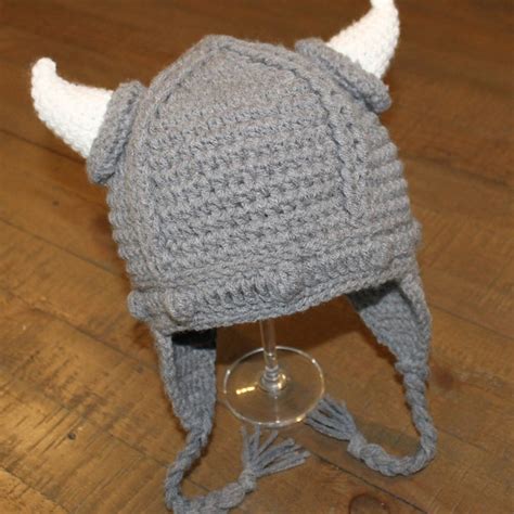 Crochet Viking Hat Etsy