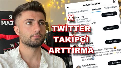 X Twitter Takip I Artt Rma Ifresiz Kanitli Youtube