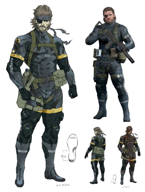Snake Concept Art From Metal Gear Solid V Art Artwork