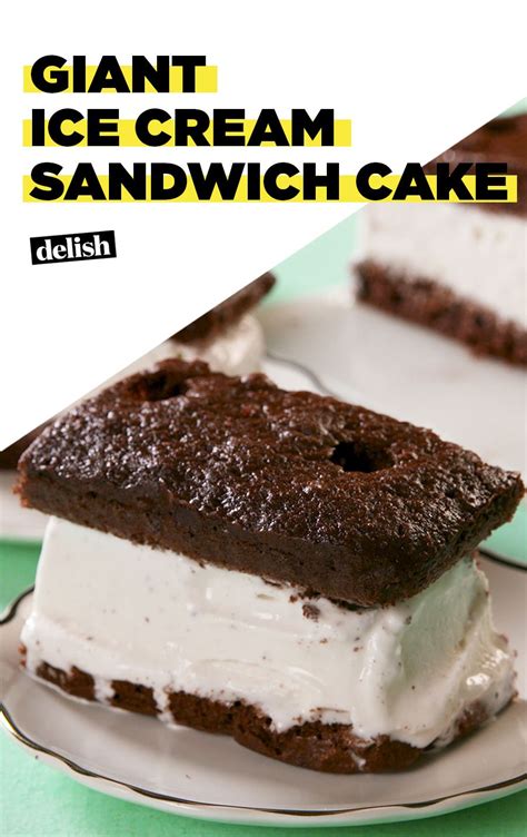 This Giant Ice Cream Sandwich Cake Is Big Enough To Feed Your Entire