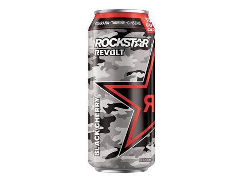 Rockstar Revolt Energy Drink Black Cherry 473ml