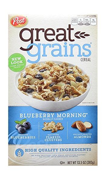 Cereal Bars Post Cereal Blueberry Morning 382g Buy Now At 57400