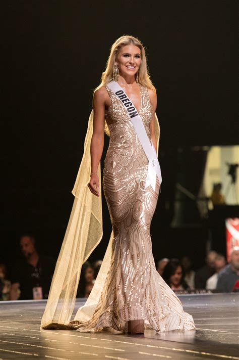 See All The Miss Usa Contestants In Their Evening Gowns Pageant
