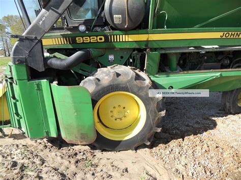 John Deere 9920 Cotton Picker Field Ready