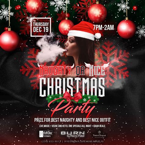 Naughty Or Nice Christmas Party Gulfshore Life