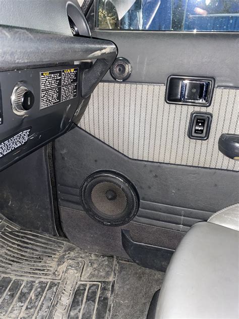 Installation Of 65” Component Front Speakers Hopefully Ih8mud Forum