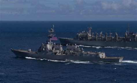 Reversing Roles During Unconventional Times Us Navy Ships Support