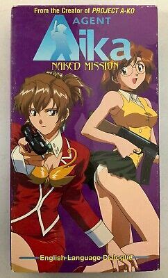 Agent Aika Naked Mission 1998 VHS Episodes 1 2 VHSshopCom