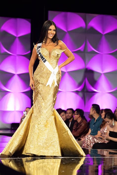 Miss Universe Preliminary Competition Evening Gown Dinner Gowns