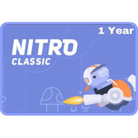 Discord Nitro Classic 1 Year T