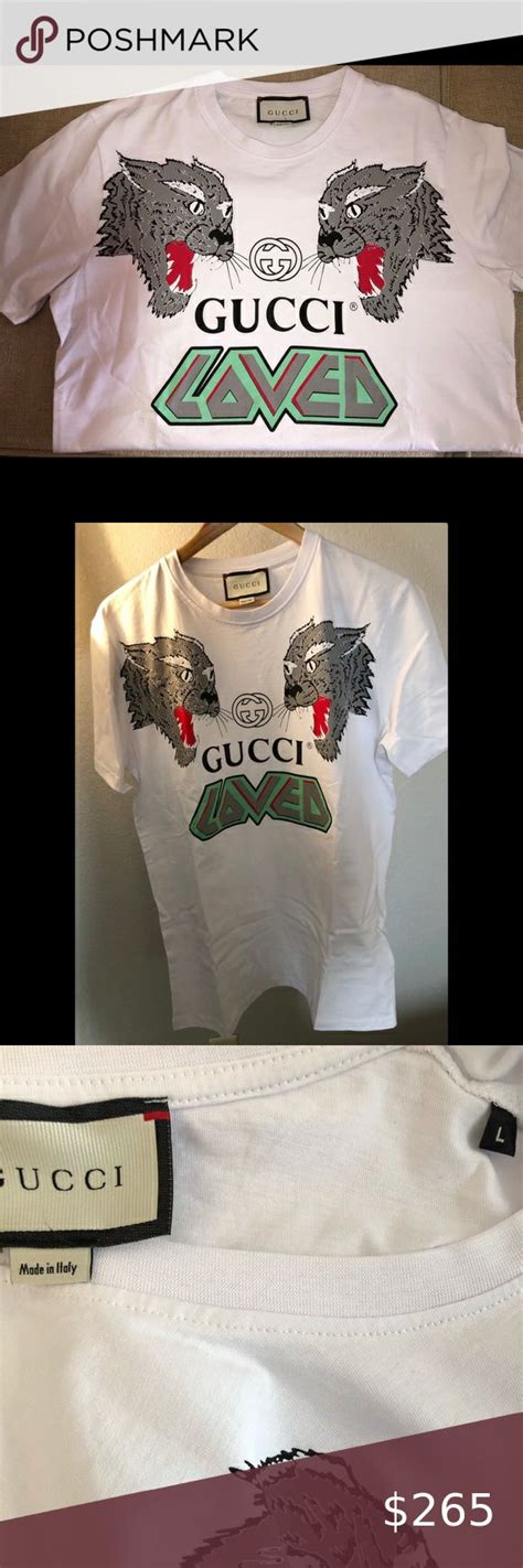 Gucci Loved Shirt Nwot Love Shirt Gucci Gucci Shirts