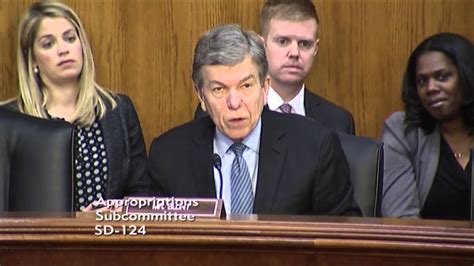Senator Blunt Questions Interior Secretary Jewell During Appropriations