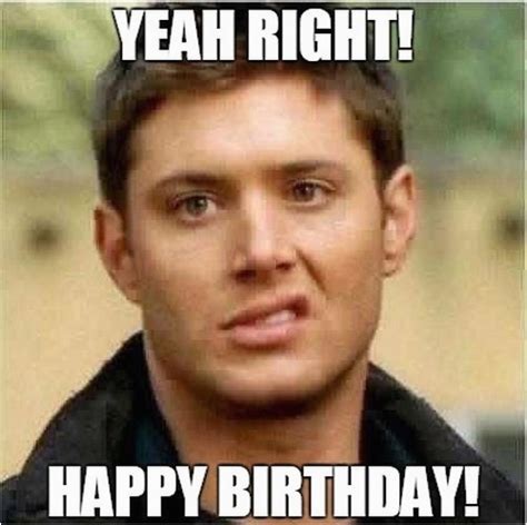Supernatural Birthday Meme Birthdaybuzz