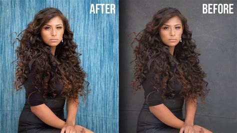 Smart Way To Quickly Mask Hair And Change Background In Photoshop Using