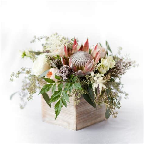 King Protea Centerpiece Protea Centerpiece Wedding Centerpieces