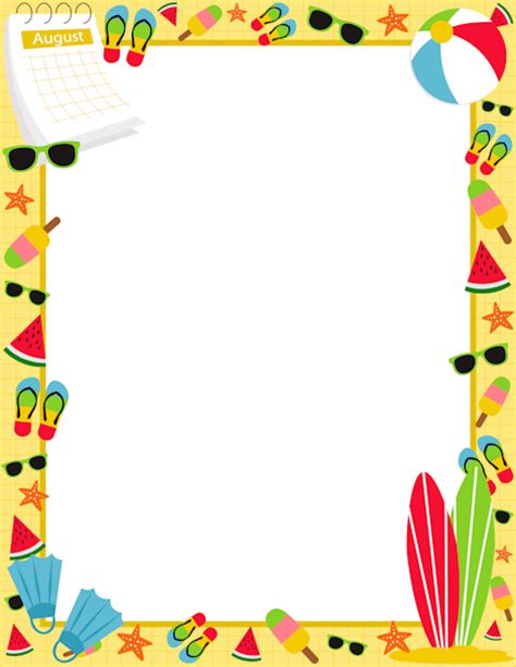 Free Beach Cliparts Borders Download Free Beach Cliparts Borders Png