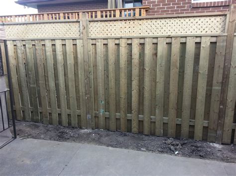If it's pvc, wood, chain link, ornamental aluminum, steel, rental or barricade fence you need, usa fence has the solution. Do It Yourself Builds: How to Build a Semi-Privacy Fence with Top Lattice