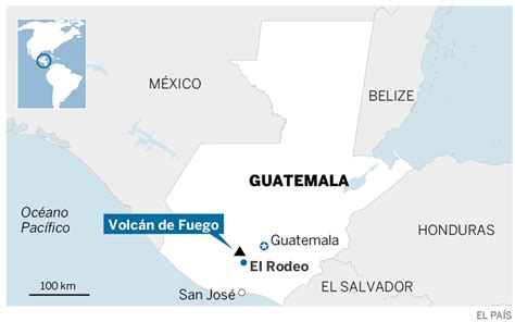 Impaciente Poderoso Sabueso Volcan De Fuego Guatemala Mapa Erudito