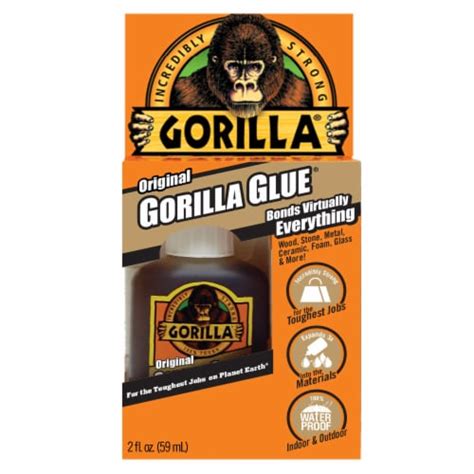 Gorilla Glue Original Adhesive 2 Fl Oz Kroger