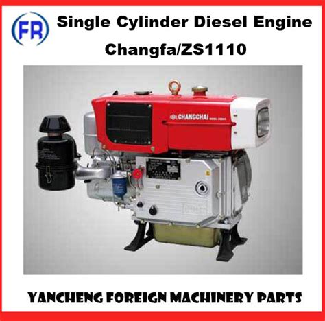 China Changfa Single Cylinder Diesel Engine Zs1110 China Changfa