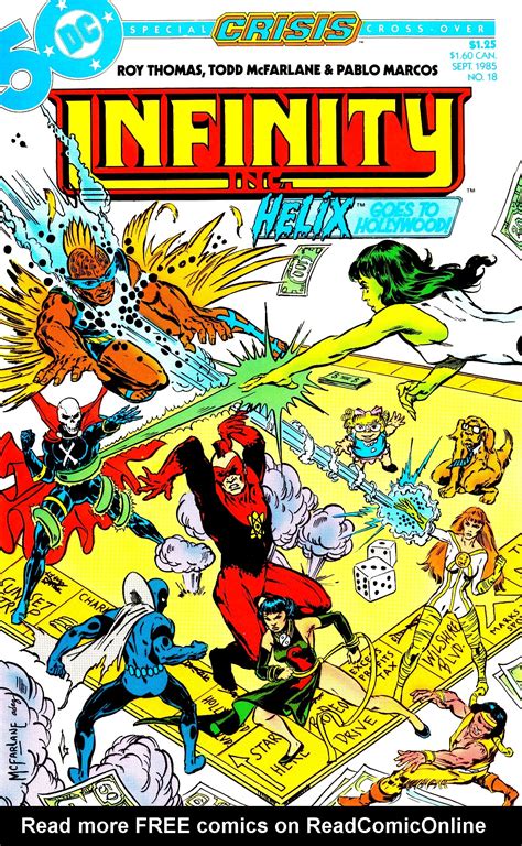 Read Online Infinity Inc 1984 Comic Issue 18