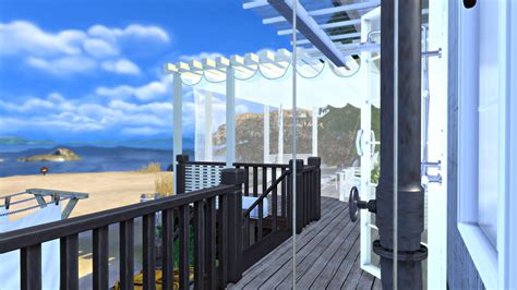 Sims 4 Ccs The Best Beach House By Blackmojitos