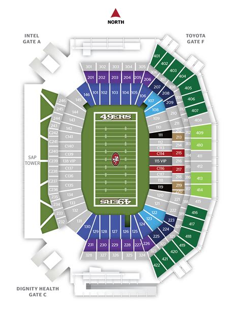 49ers 3d Seating Chart