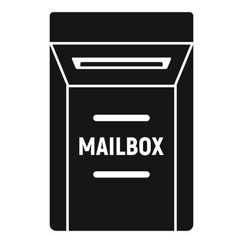 Open Mailbox Icon Simple Style 14478763 Vector Art At Vecteezy