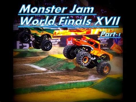 Monster Jam World Finals XVII Racing Part 1 World Finals 17 YouTube
