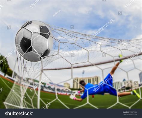 Soccer Ball Goal Loss Goalmam Stock Photo 139976506 Shutterstock
