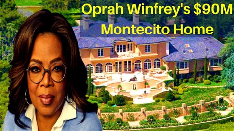 Oprah Winfrey Oprah Winfreys 90 Million Montecito Home Tour Youtube