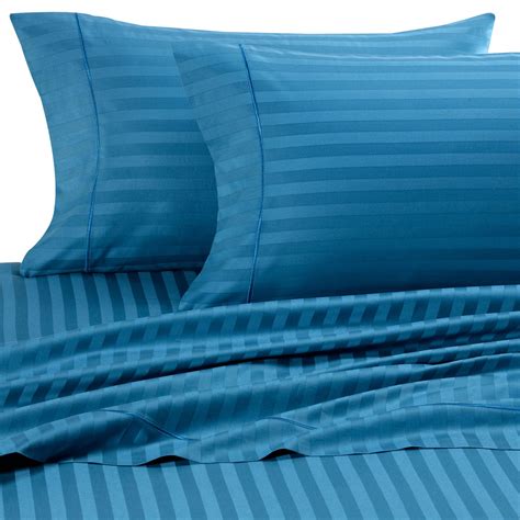 Wamsutta 500 Damask Sheet Set Bedbathandbeyondca Striped Bed