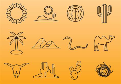 Desert Icon Vector Art Icons And Graphics For Free Download