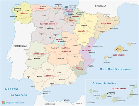 Rasguño Cable Color Rosa Mapa Politico De España Para Rellenar Sida