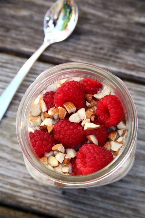99 calories of oats, quaker (1 cup dry oats), (0.33 cup). High-Protein Overnight Oats Recipe | POPSUGAR Fitness