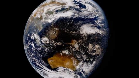 Solar Eclipse From Space Watch The Moon S Shadow