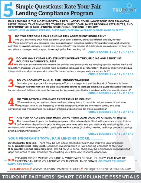 Or you need a sample business risk assessment template? 3 Fair Lending Risks Lenders Need To Know, Plus A Free ...