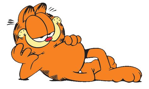 Garfield Lying Down Gato Garfield Garfield Cartoon Cartoon Cats