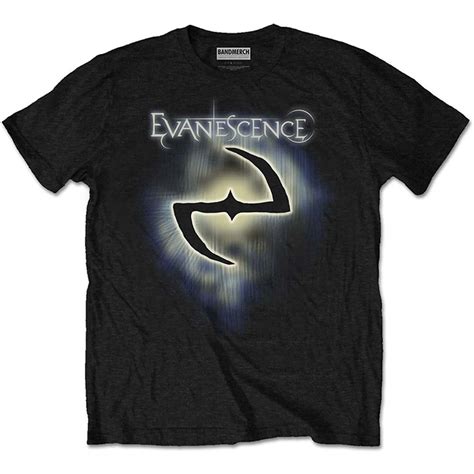 Evanescence Classic Logo Slim Fit T Shirt 413163 Rockabilia Merch Store