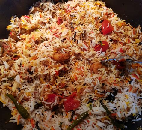 A rice cooker promises perfectly cooked rice every time you use it! King Prawn Biryani - Salma's Recipes - Step by Step Recipes