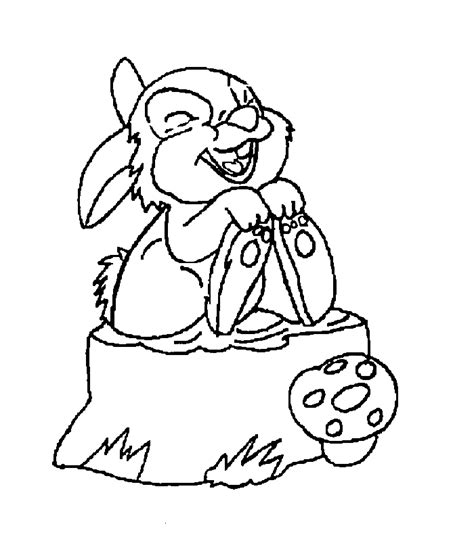 Dessin Coloriage Panpan Lapin - OHBQ.info