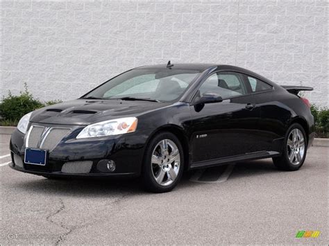 Take away the pontiac badging and grille and it would be almost impossible to identify the g6 as a pontiac — or as a gm or a domestic car, for that matter. Black 2008 Pontiac G6 GXP Coupe Exterior Photo #51281542 ...