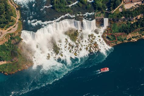 Niagara Falls Aerial Photo Canada By Myrosidas On Deviantart